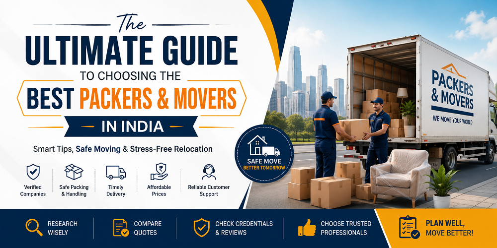 The Ultimate Guide to Choosing the Best Packers and Movers in India